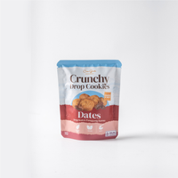 Dates Crunchy Drop Cookies