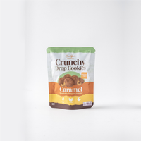 Caramel Crunchy Drop Cookies