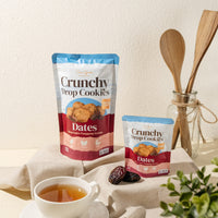 Dates Crunchy Drop Cookies