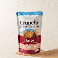 Dates Crunchy Drop Cookies