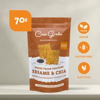 Sesame & Chia Crackers